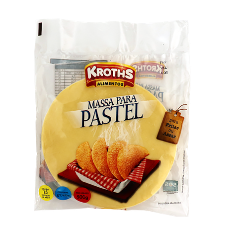 Massa para pastel kroths 500g