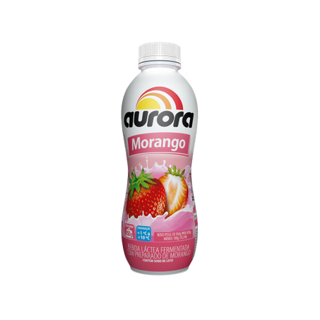 Bebida láctea aurora morango 850g