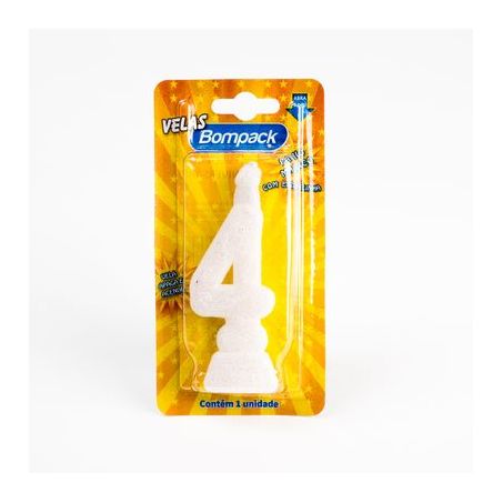 Vela bompack n4 branca