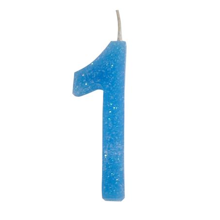 VELA ANIVERSÁRIO ROCHA AZUL N.1