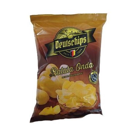 Salgadinho deutschips 50g batata onda chhurrasco