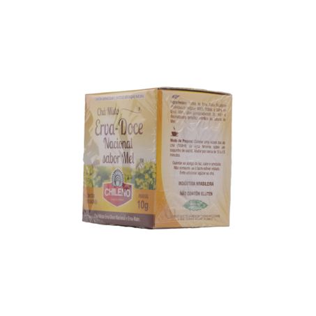 Chá Chileno Erva-Doce-Nacional e Mel Caixa com 10un - 10gr 360-39