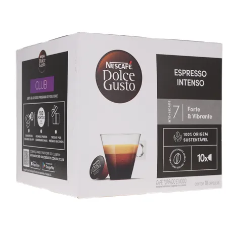 CAFÉ CÁPSULAS DOLCE GUSTO ESPRESSO INTENSO C/10 UN 360-33