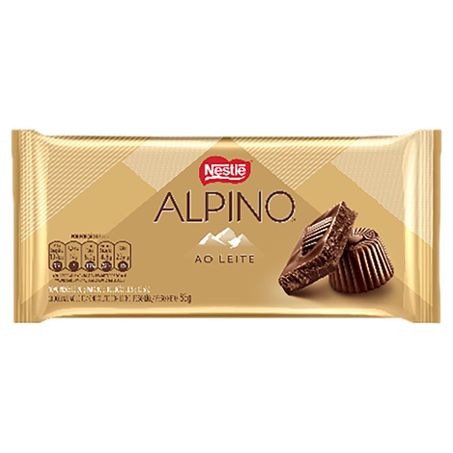 Chocolate Barra Nestlé Alpino Ao Leite 85g 
 