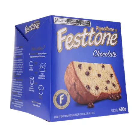 Panettone Festtone Chocolate 400G 360-33