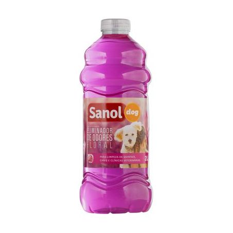Eliminador de odores sanol dog floral 2lt