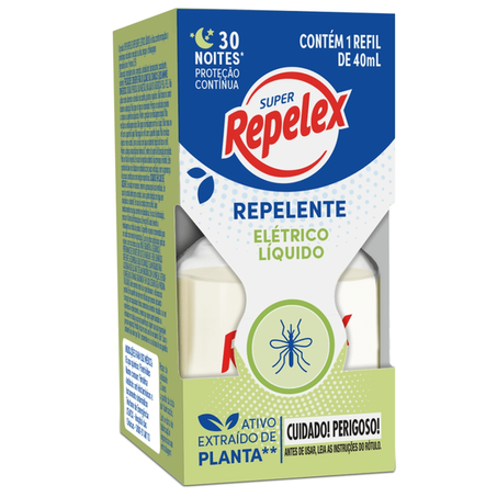 REPELENTE REPELEX ELETRICO LIQUIDO 40 ML REFIL    