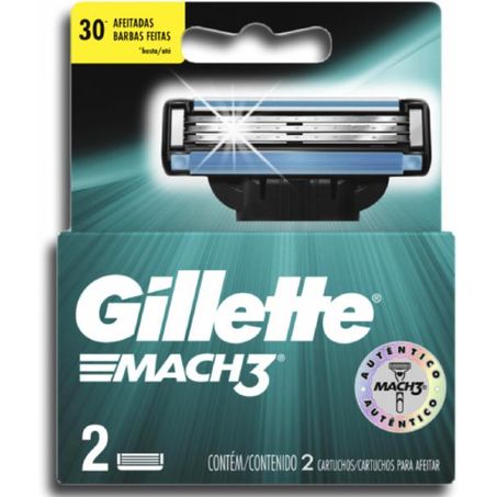 CARGA GILLETTE MACH3 C/2 ORIGINAL