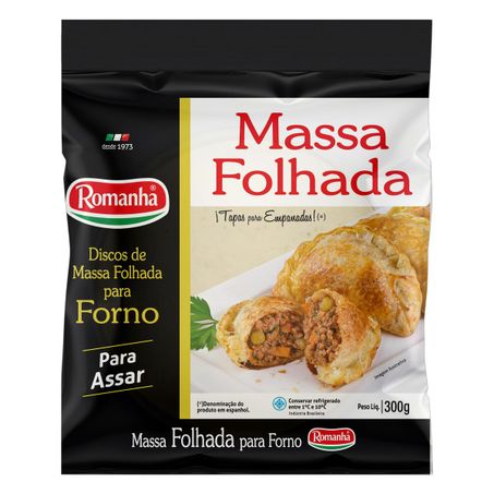 MASSA FOLHADA ROMANHA