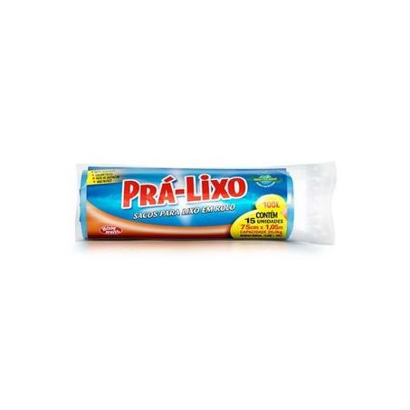 Saco Lixo Pra Lixo Rolo C/15 100l