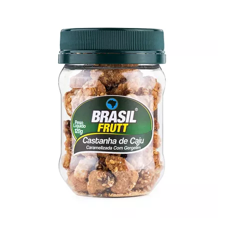 Castanha de Cajú Brasil Frutt com Gergelim 120G