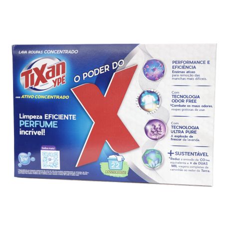 LAVA ROUPAS TIXAN YPE PRIMAVERA GRÁTIS 80G 1,6KG  360-31