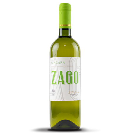 Vinho branco seco niagara zago 750ml