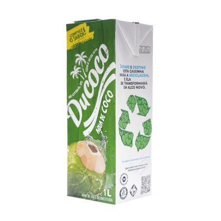 Água de coco ducoco 1l 360-7