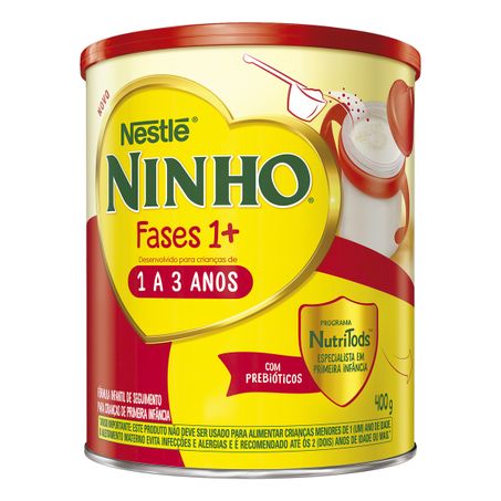 COMPOSTO LÁCTEO NESTLÉ NINHO FASES 1+