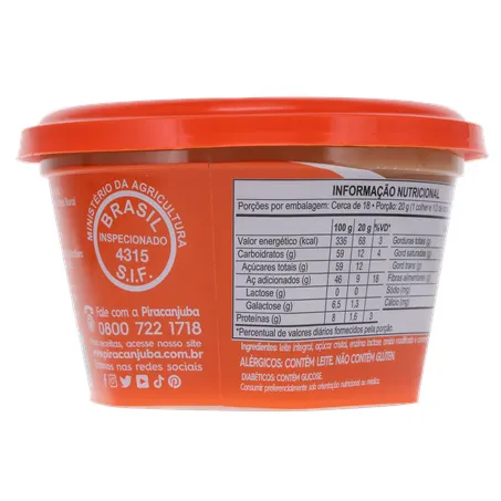 Doce de Leite Piracanjuba Zero Lactose 350g 360-21