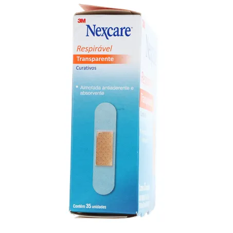 Curativo Nexcare Transparente Caixa 35un 
  360-28
