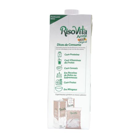 Bebida de Arroz Risovita Original Caixa 1L 360-31