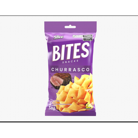 Salgadinho Slice Bites Churrasco 38G