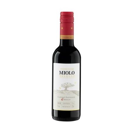 VINHO MIOLO SELECAO CABERNET/MERLOT 375ML