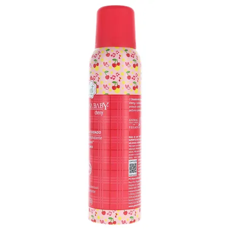 Desodorante giovanna baby cherry feminino aerossol 150ml 360-7