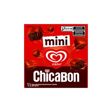 Sorvete Kibon Mini Chicabon 92g