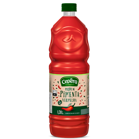 Molho de pimenta vermelha cepêra 1.01l