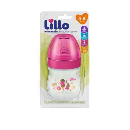 Mamadeira lillo evolut rs s/alca 150ml