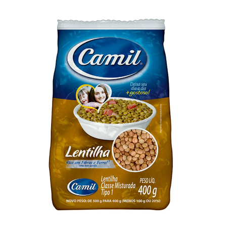 Lentilha camil 400g