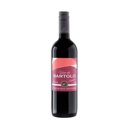 Vinho vino di bartolo tinto suave 750ml