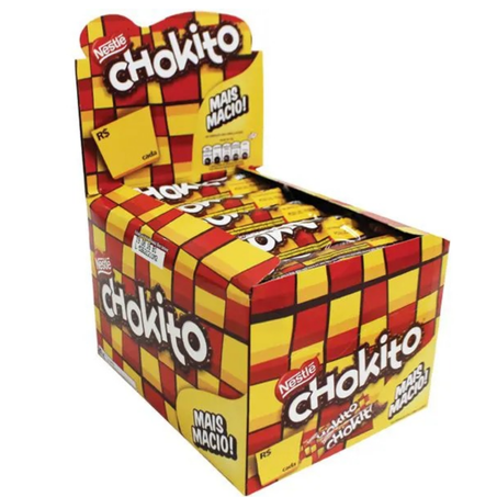 Chocolate barrinha chokito pcc/30x32g
