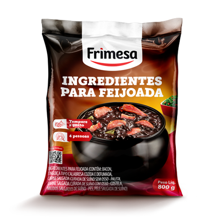 KIT INGREDIENTES PARA FEIJOADA FRIMESA 800GR