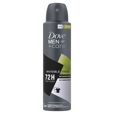 Desodorante dove men invisible fresh 150ml