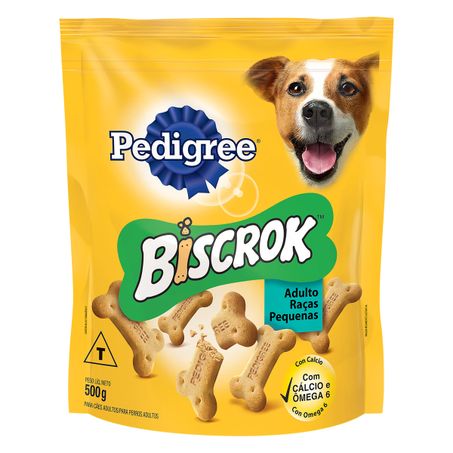 PETISCO PARA CÃES ADULTOS RAÇAS PEQUENAS PEDIGREE BISCROK