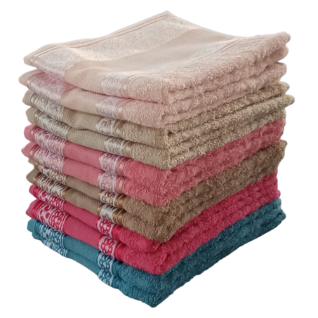 Toalha de rosto karicia 45x75 bene casa