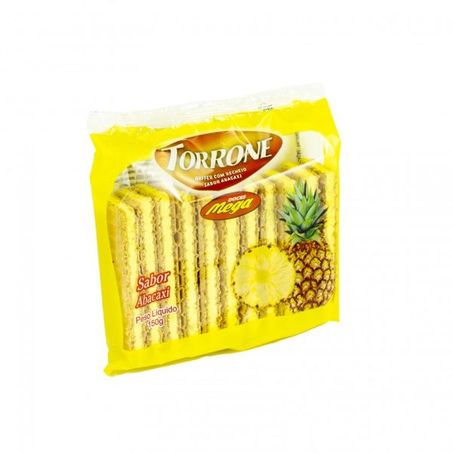 Torrone Mega 150g Abacaxi