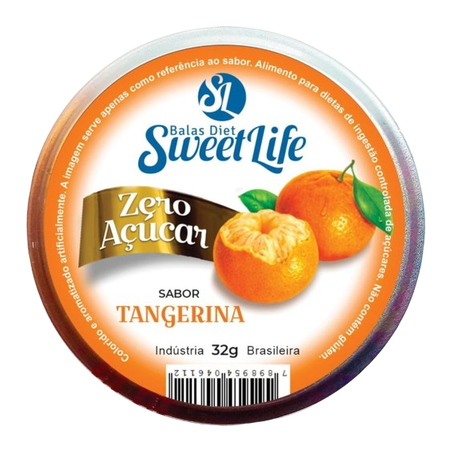 BALA DIET TANGERINA 32G SWEET LIFE