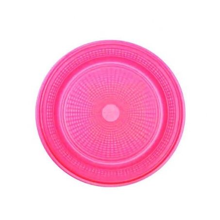 Prato Plast.trik Trik C/10 Pink 15CM