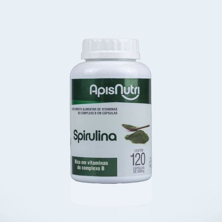 SPIRULINA 500MG 120CAPS APISNUTRI