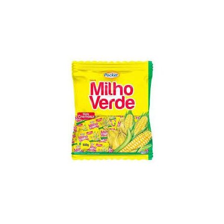 BALA POCKET MILHO VERDE 500G