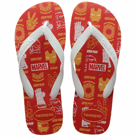 CHINELO HAVAIANAS TOP MARVEL VERM 37/38