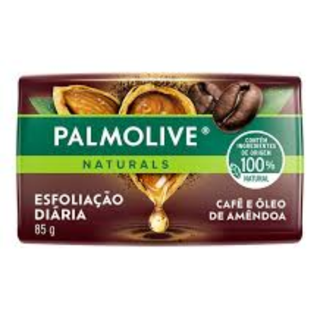 Sabonete barra palmolive 150g café e óleo de amêndoa