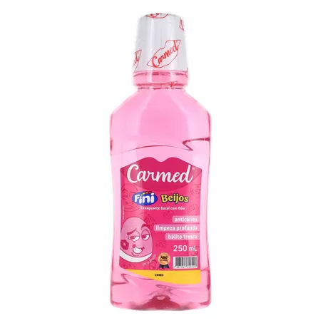 Enxaguante Bucal Infantil Carmed Fini Beijos 250ml