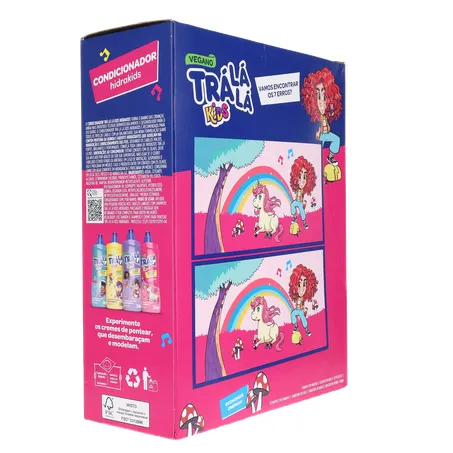 Kit Tra La La Kids Hidrakids Shampoo Condicionador Kit 1UN 360-13