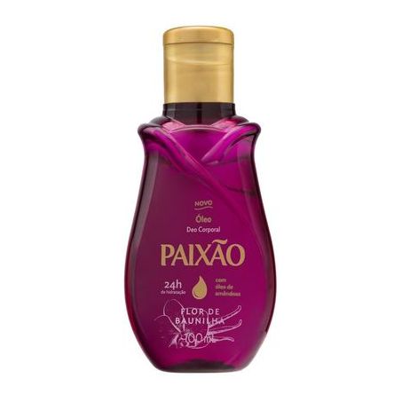 OLEO DE AMENDOAS PAIXAO 100ML FLOR DE BAUNILHA
