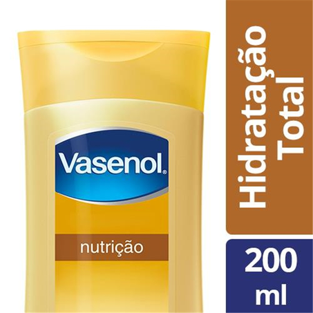 Loção Hidratante Vasenol Nutrição Total Frasco 200Ml