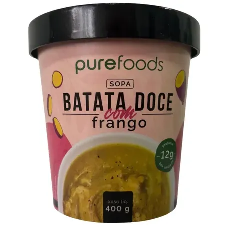 Sopa cong pure food bat doce e fgo 400g