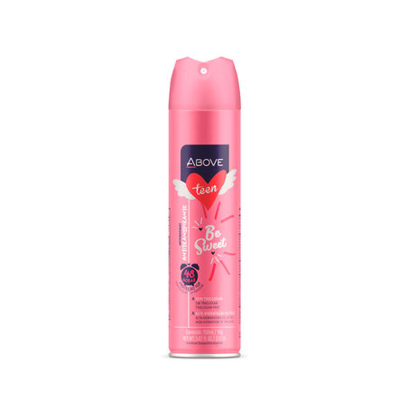 Desodorante Aerossol Above Teen Be Sweet 150ml/90G