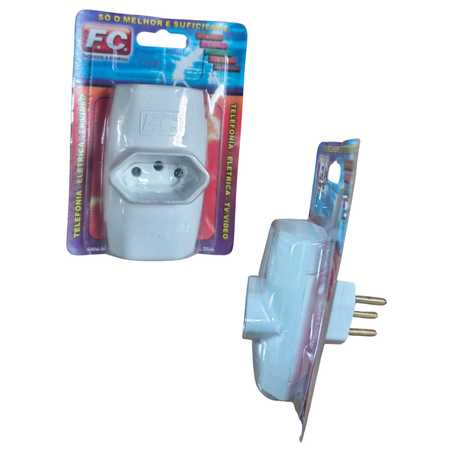 Bejamim 2PT 10A Branco