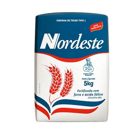 Farinha de Trigo Nordeste Tipo 1 5KG
